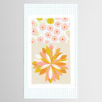 dahlias & daisies Tablecloth Gallery Image 2
