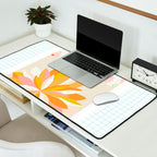 dahlias & daisies Desk Mat Gallery Image 2