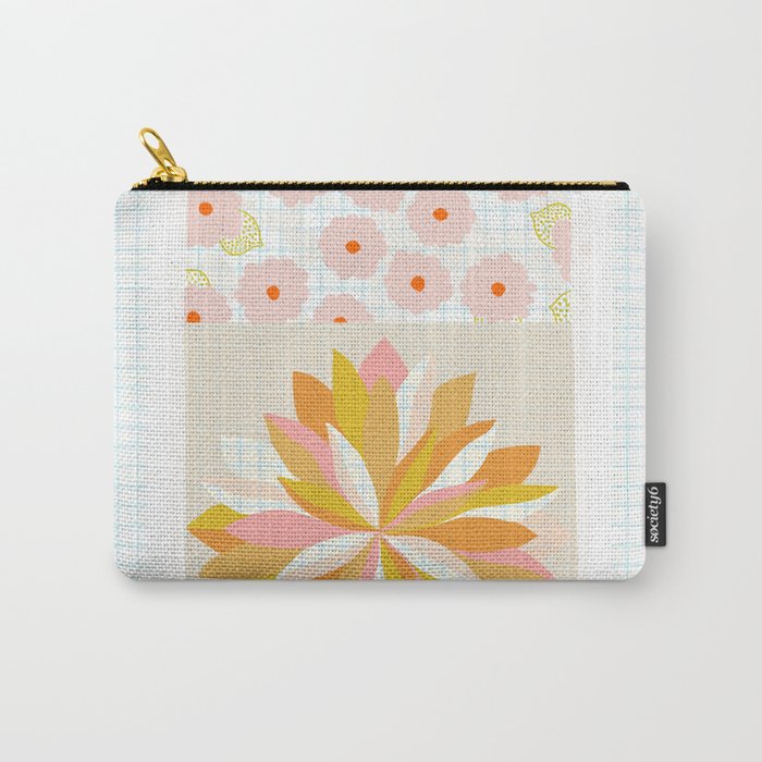 dahlias & daisies Carry All Pouch Gallery Image 1