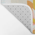 dahlias & daisies Bath Mat Gallery Image 2