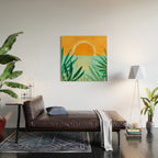Peaceful Tropics - Sunset Landscape Wood Wall Art Gallery Image 2