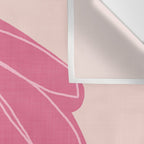 Woodland flower - pink Wall Tapestry Gallery Image 3
