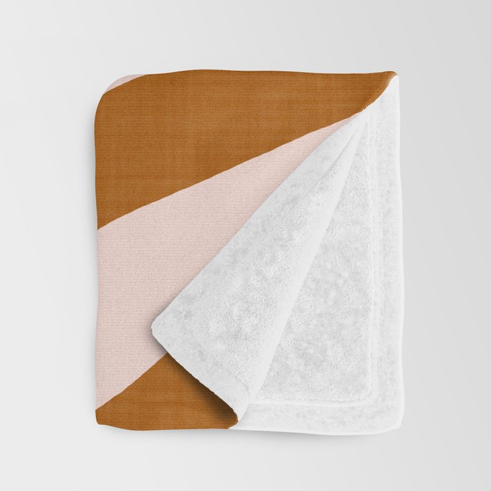 Woodland flower - pink Throw Blanket Gallery Image 3