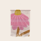 Woodland flower - pink Wall Hanging Gallery Image 1