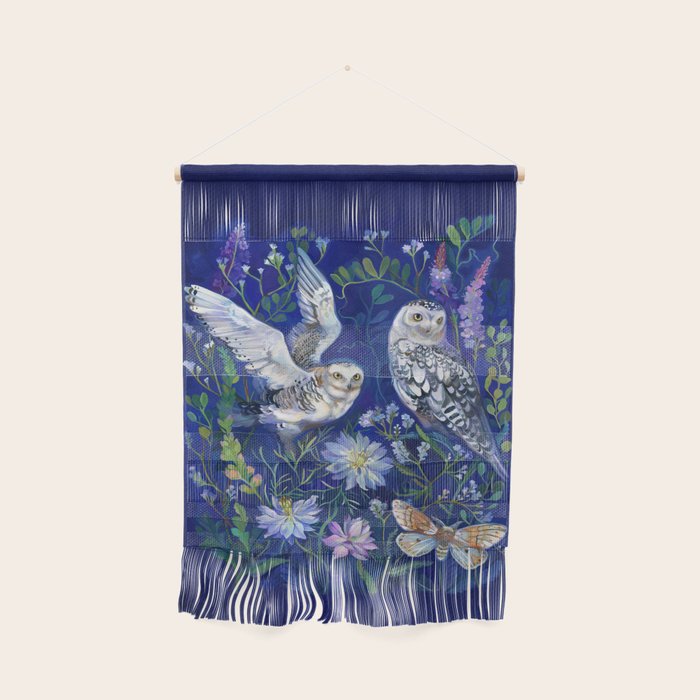Flower Garden Owls Wall Hanging Gallery Image 1