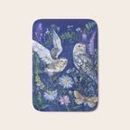 Flower Garden Owls Bath Mat Gallery Image 1