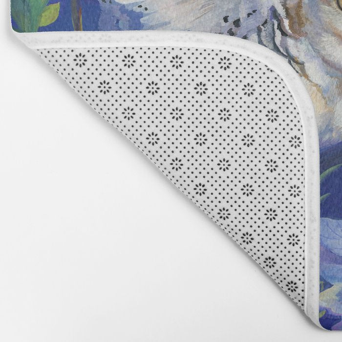 Flower Garden Owls Bath Mat Gallery Image 2