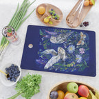 Flower Garden Owls Cutting Board Gallery Image 2