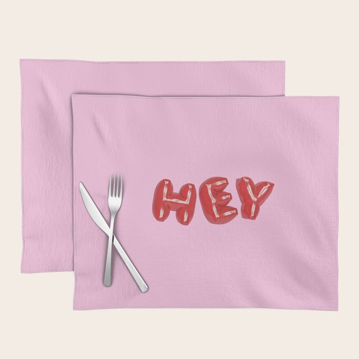 HEY Placemat Gallery Image 1