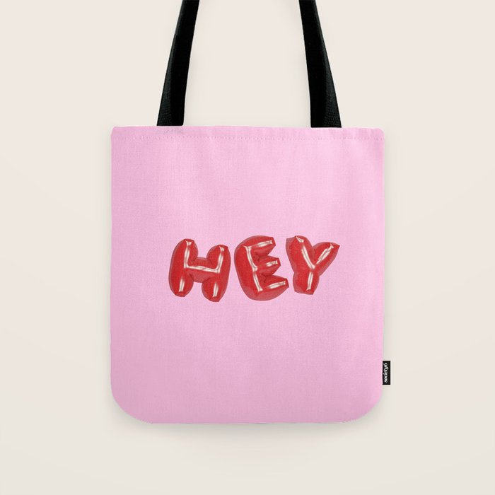 HEY Tote Bag Gallery Image 1