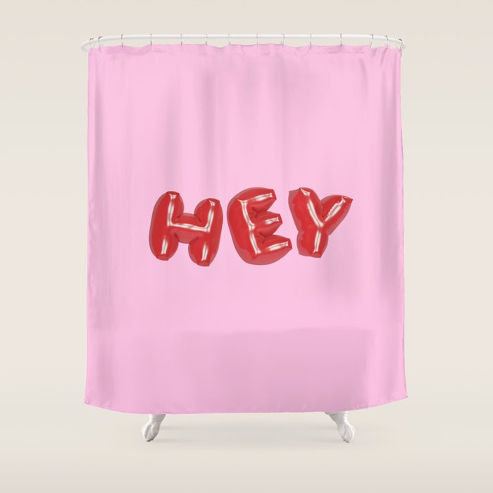 HEY Shower Curtain Gallery Image 1