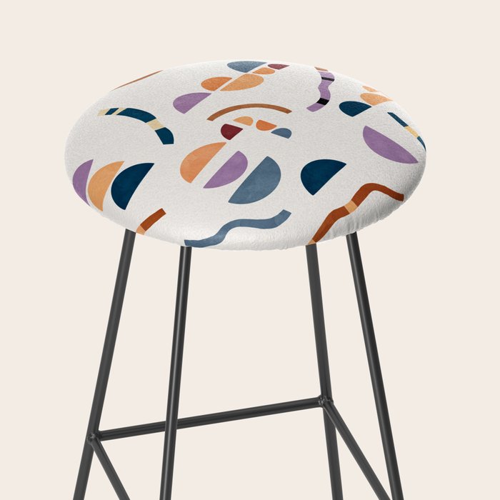 Modern simple shapes C Stool Gallery Image 2