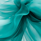 Tranquil Flow Abstract Dimension Ink Turquoise Coffee Mug Gallery Image 2