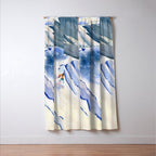 Powder Skiing 2 Window Curtain Gallery Image 3