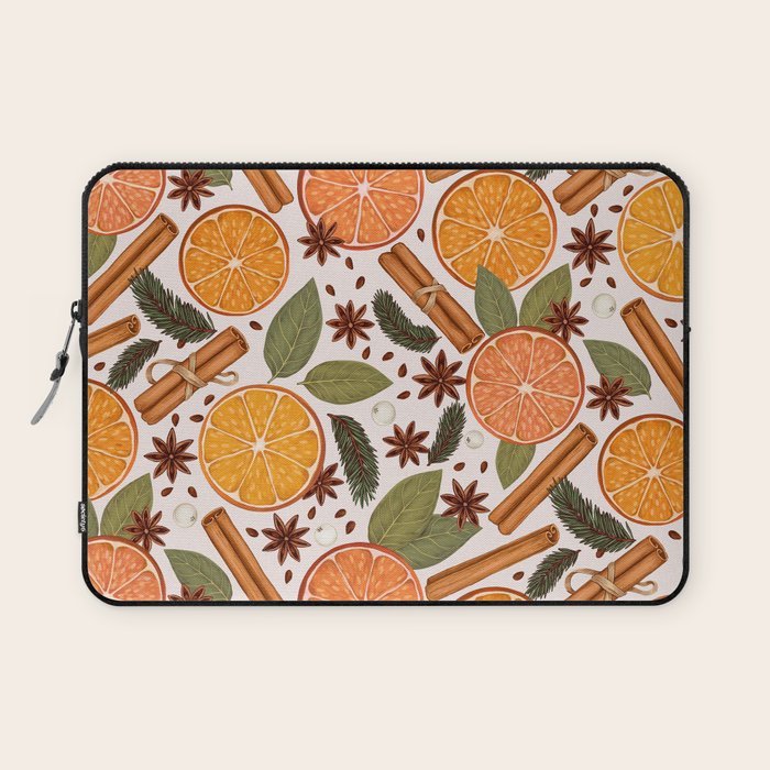 Winter Spices Laptop Sleeve Gallery Image 1