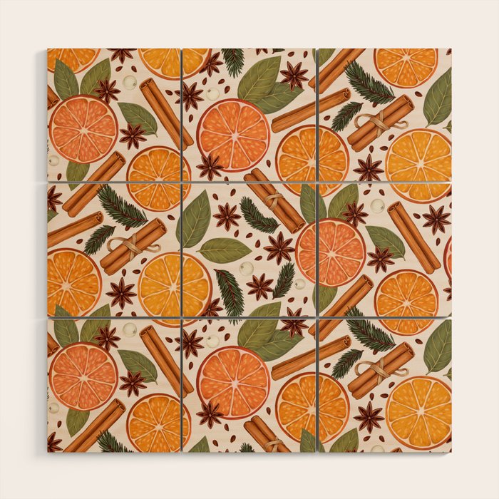 Winter Spices Wood Wall Art Gallery Image 1