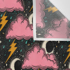 Stormy Night - black & pink Wall Tapestry Gallery Image 3