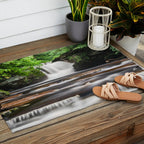 Appalachian Waterfall - Ricketts Glen Adventure Outdoor Rug Gallery Image 2