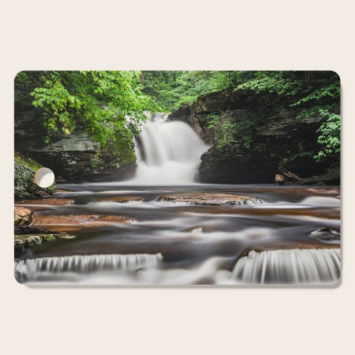 Appalachian Waterfall - Ricketts Glen Adventure Cutting Board Gallery Image 1