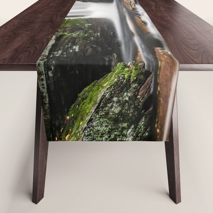 Appalachian Waterfall - Ricketts Glen Adventure Table Runner Gallery Image 1