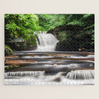 Appalachian Waterfall - Ricketts Glen Adventure Jigsaw Puzzle Gallery Image 1