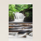 Appalachian Waterfall - Ricketts Glen Adventure Stationery Card Gallery Image 2