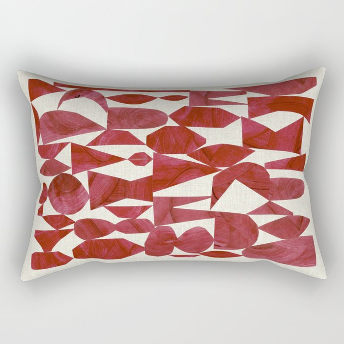 CRIMSON RUBY Rectangular Pillow Gallery Image 1