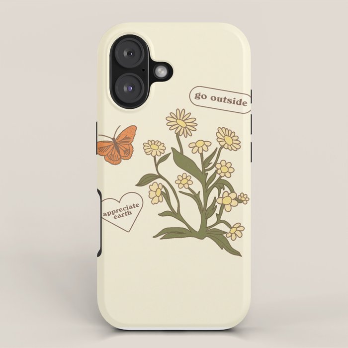 Go Outside and Appreciate Earth iPhone Case Gallery Image 1