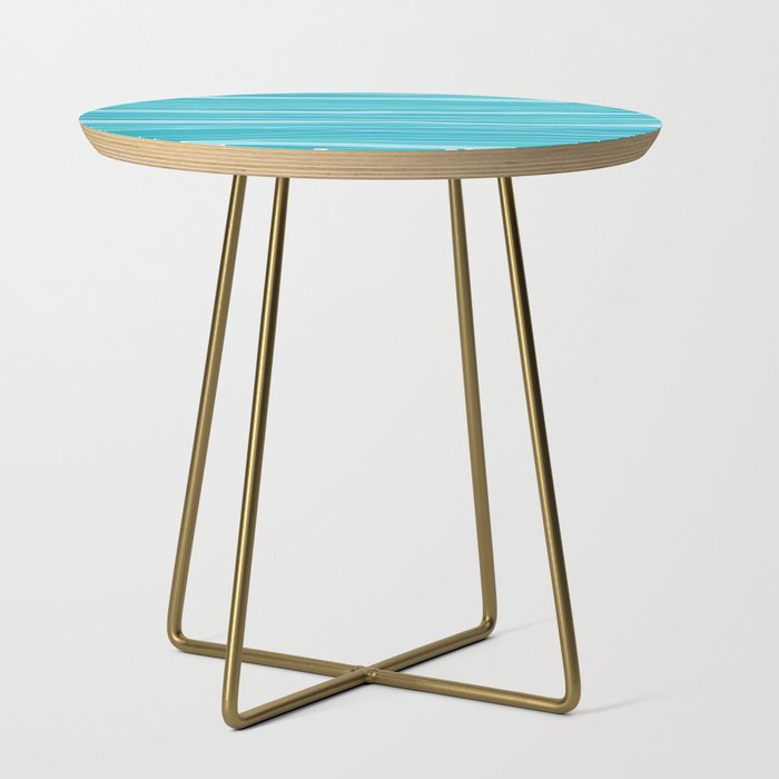 Blue Ocean Waves Side Table Gallery Image 1