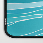 Blue Ocean Waves Laptop Sleeve Gallery Image 3