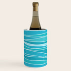 Blue Ocean Waves Wine Chiller Gallery Image 3