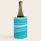 Blue Ocean Waves Wine Chiller Gallery Image 2