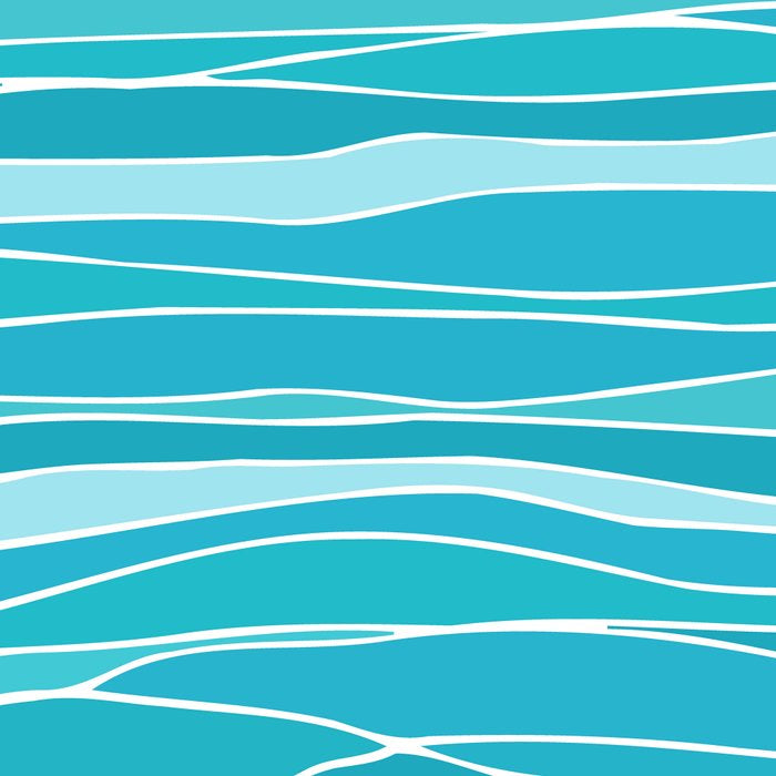 Blue Ocean Waves Coffee Mug Gallery Image 2
