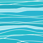 Blue Ocean Waves Coffee Mug Gallery Image 2