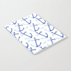 Watercolor Anchor Notebook Gallery Image 2