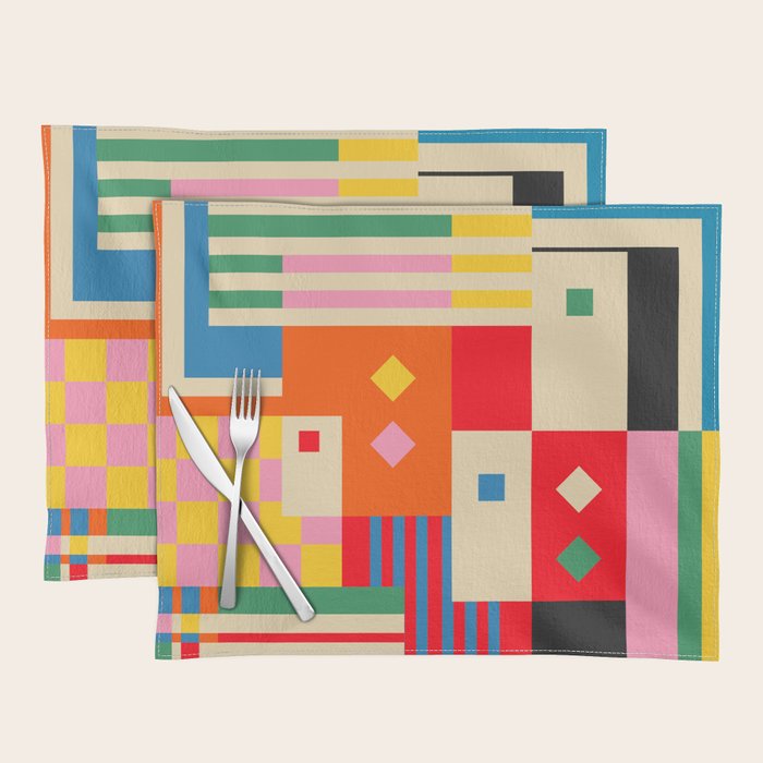 Colorful Life Placemat Gallery Image 1