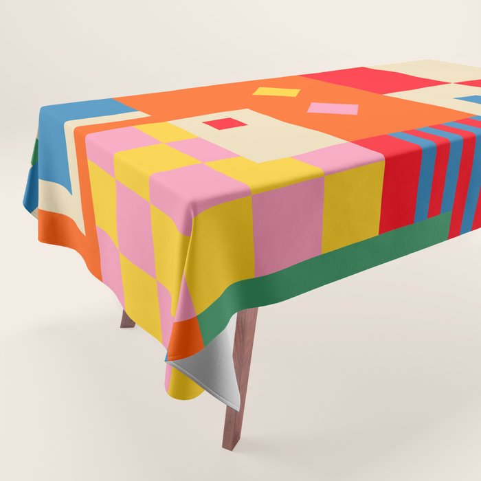 Colorful Life Tablecloth Gallery Image 1