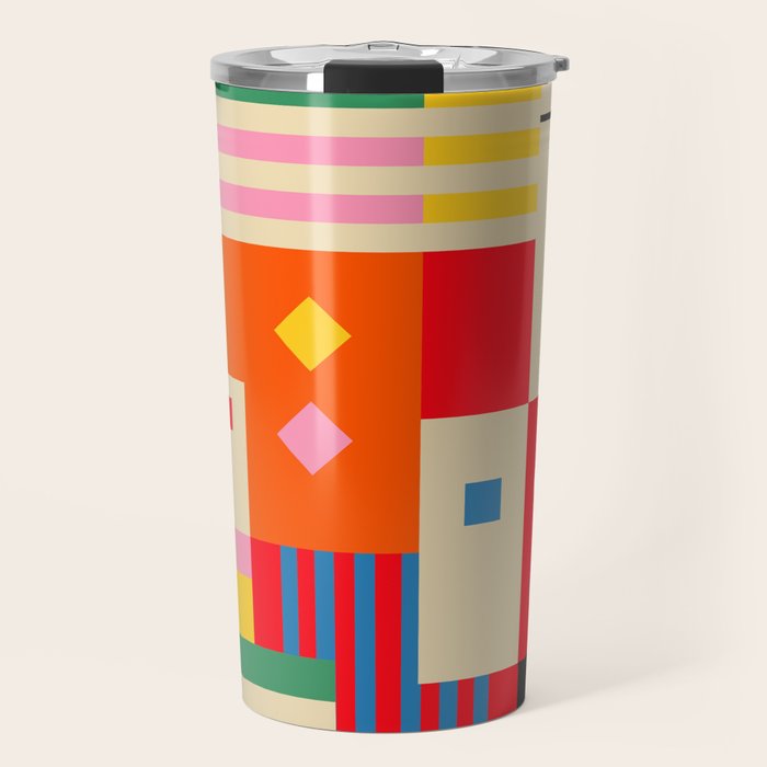 Colorful Life Travel Mug Gallery Image 1