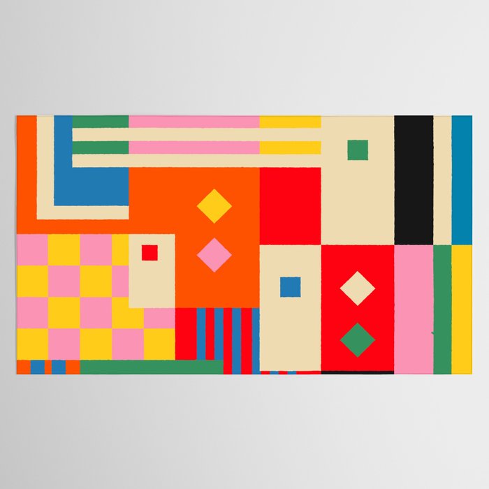 Colorful Life Tablecloth Gallery Image 2