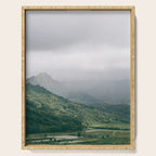 Hanalei Taro Fields - Hawaii Tropical Nature, Landscape Photography Serving Tray Gallery Image 1