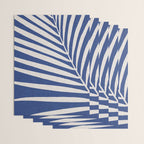 Indigo Palm Minimal Botanical Wrapping Paper Gallery Image 3