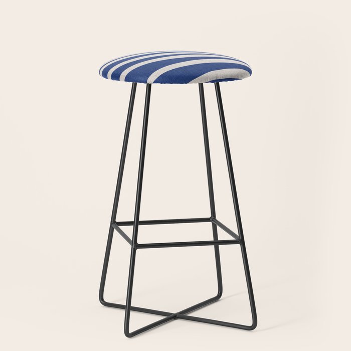 Indigo Palm Minimal Botanical Stool Gallery Image 1