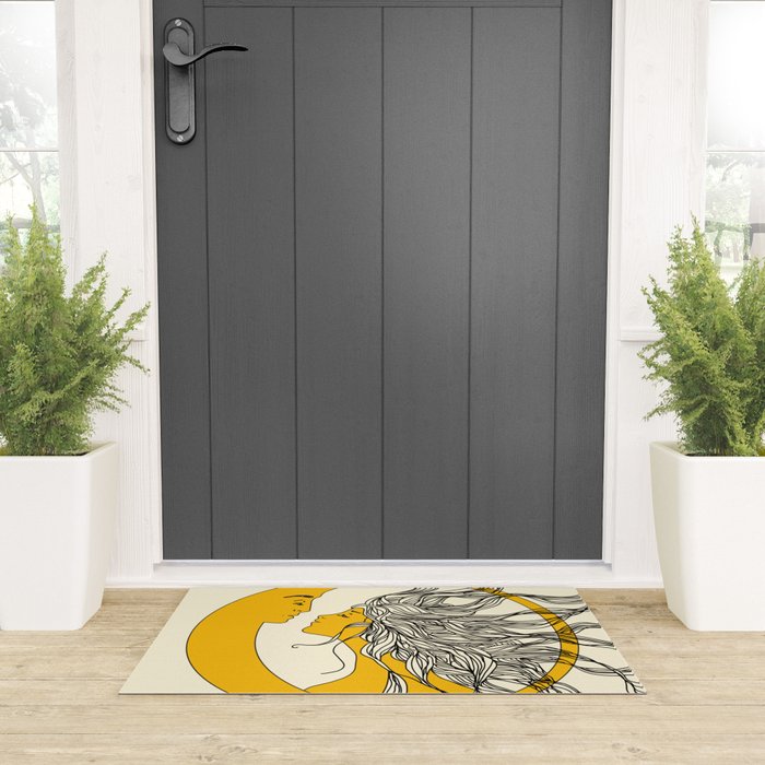 Sun and Moon Welcome Mat Gallery Image 3