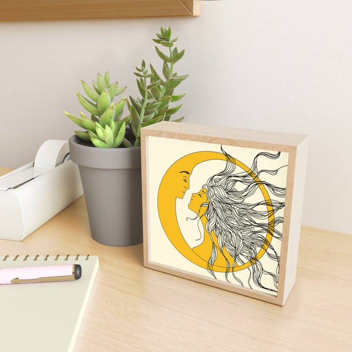 Sun and Moon Mini Art Print Gallery Image 2