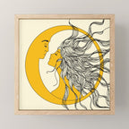 Sun and Moon Mini Art Print Gallery Image 1