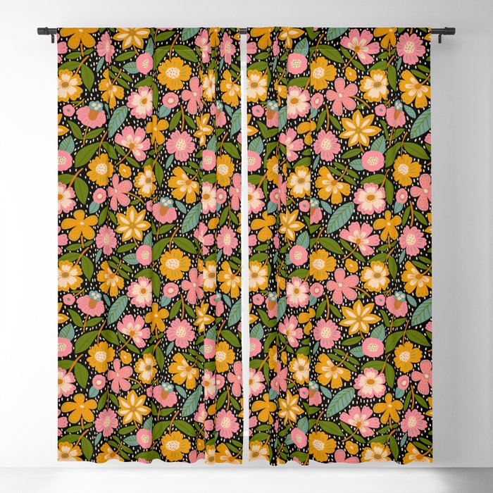 Floral Jungle  Window Curtain Gallery Image 1