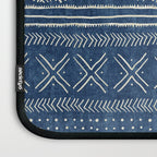 Geometric Stripe Blue Laptop Sleeve Gallery Image 3