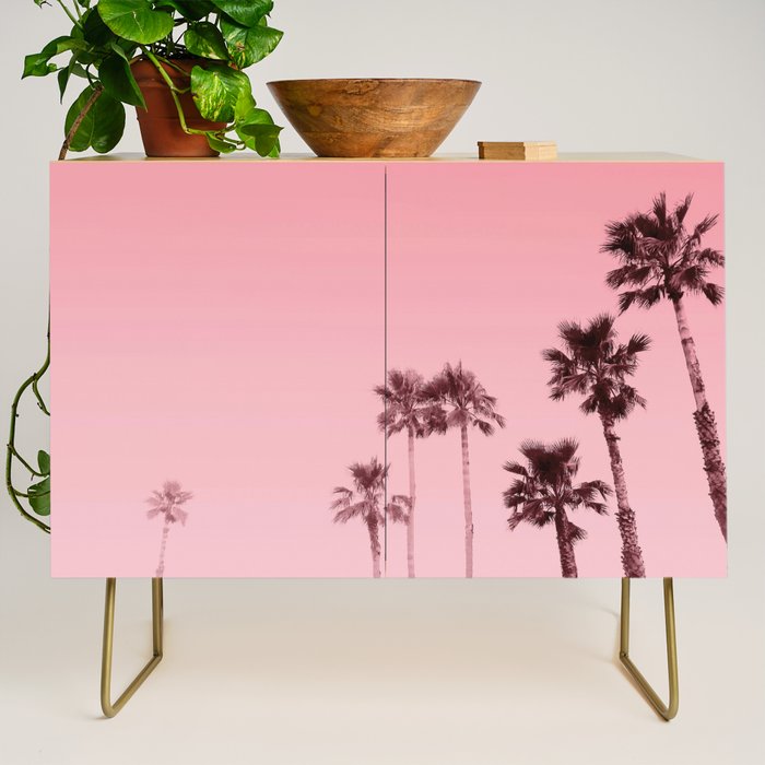 Tranquillity - flamingo pink Credenza Gallery Image 1