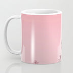 Tranquillity - flamingo pink Coffee Mug Gallery Image 3