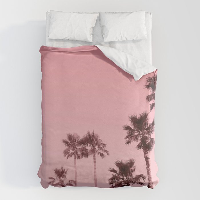 Tranquillity - flamingo pink Duvet Cover Gallery Image 6